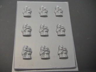 1003 Bride Groom Bite Size Chocolate Candy Mold